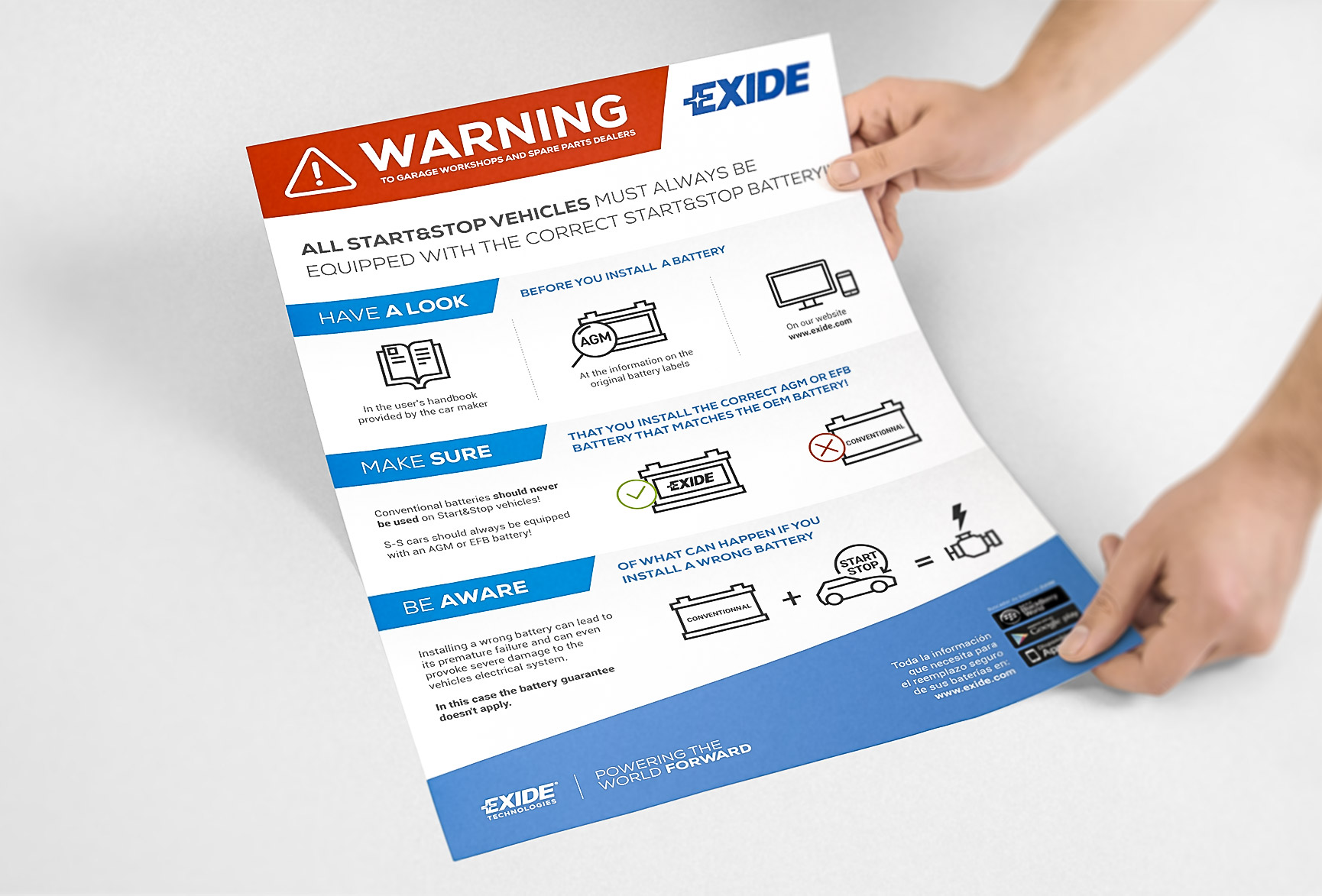 Exide Poster