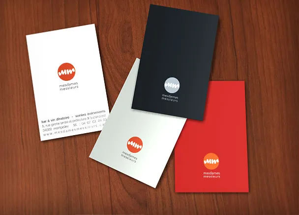 Ladies and Gentlemen Stationery on Wooden Table