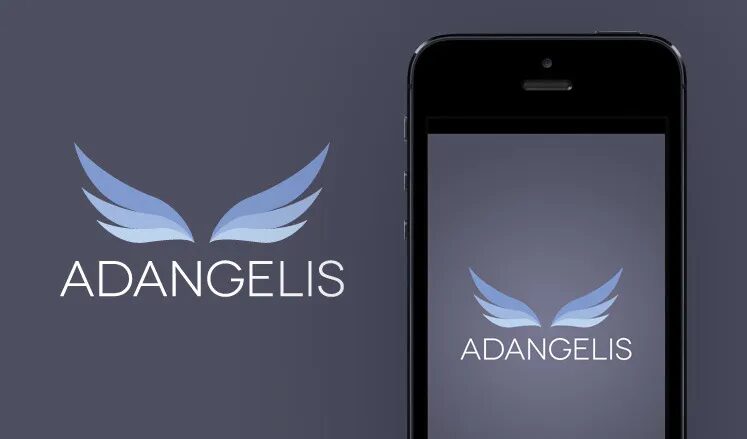 Adangelis Mobile App Design - logo memorial online splash screen iPhone memory deceased by cubedesigners
