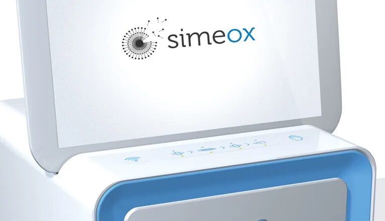 Simeox product design PhysioAssist bronchial decluttering by cubedesigners