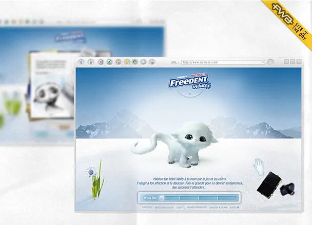 Interface freedent white