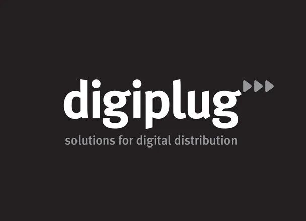 Digiplug logo, digital distribution solutions