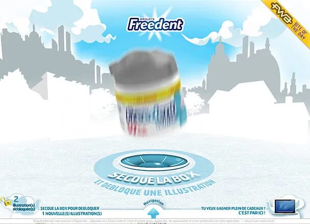 Visual Freedent with Shake the Box competition.